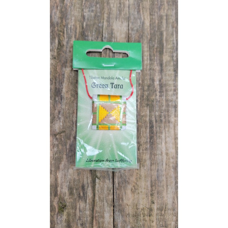 Talisman Tibétain de protection - Green Tara