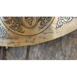 Gong Tibétain 7 métaux  2510grs 52.5cm
