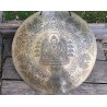 Gong Tibétain 7 métaux  2510grs 52.5cm