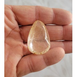 Galet Quartz rutile doré 17grs