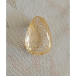 Galet Quartz rutile doré 17grs
