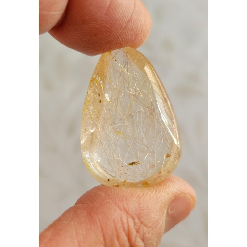 Galet Quartz rutile doré 17grs