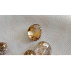 Galet Quartz rutile doré 16grs