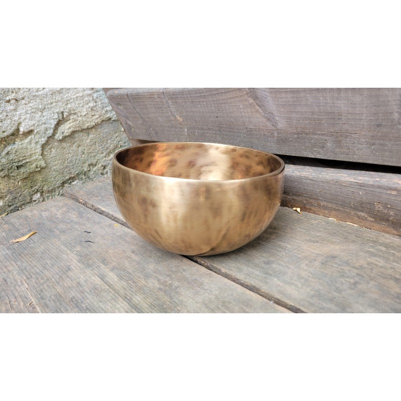 Bol chantant Tibétain 7 métaux 740grs