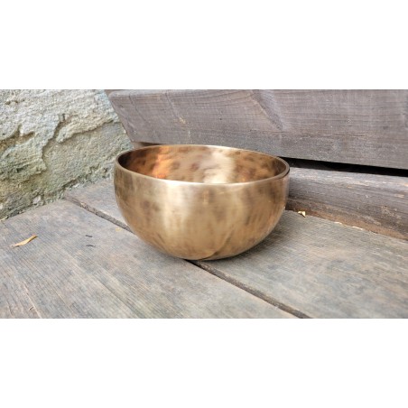 Bol chantant Tibétain 7 métaux 740grs