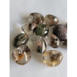 50grs de Galets en Quartz Chamane Lodolite