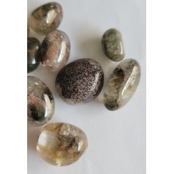 50grs de Galets en Quartz Chamane Lodolite