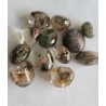 50grs de Galets en Quartz Chamane Lodolite