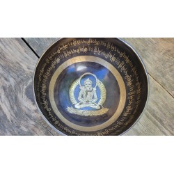 Bol chantant Tibétain 7 métaux 820grs