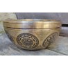 Bol Tibétain 7 métaux 1527grs Lingam gravé