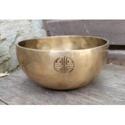 Bol chantant Tibétain 7 métaux 1060grs