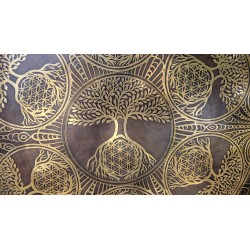 Gong Tibétain 7 métaux 3050grs 48.5cm