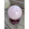 Sphère en Quartz rose 2590grs 12.4cm