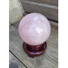 Sphère en Quartz rose 2590grs 12.4cm