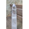 Pointe obelisque polie Cristal de Roche 335grs 20.3cm