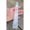 Pointe obelisque polie Cristal de Roche 335grs 20.3cm