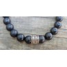 Bracelet en Shungite noire 8mm Femme