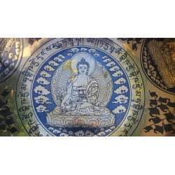 Bol chantant Tibétain 7 métaux 2998grs
