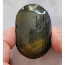 Galet en Oeil de Faucon 67grs 54mm