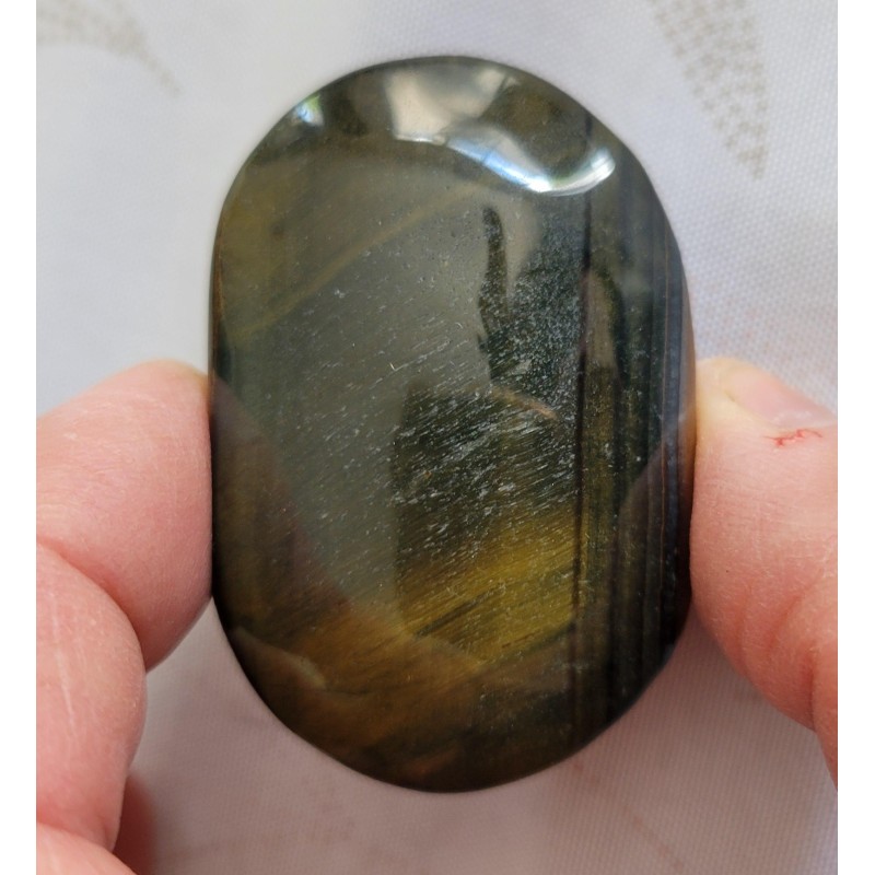 Galet en Oeil de Faucon 67grs 54mm