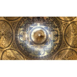 Bol Tibétain 7 métaux 1495grs Lingam gravé