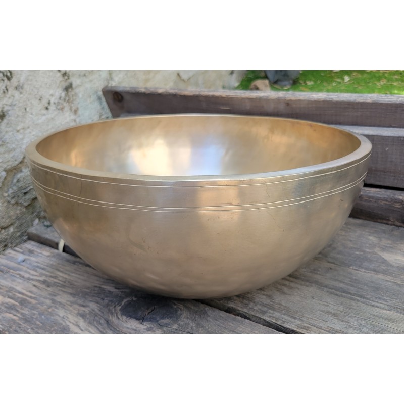 Bol chantant Tibétain 7 métaux 6580grs