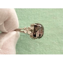 Bague en Lodolite - Quartz jardin