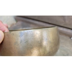 Bol chantant Tibétain 7 métaux coupe