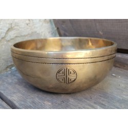 Bol chantant Tibétain 7 métaux 1470grs