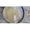 Gong Antique Indien 7 métaux 43cm 2430grs