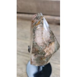 Pointe en Lodolite ou Quartz Chamane (Garden) 10cm 345grs