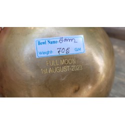 Bol Tibétain 7 métaux 705grs Full Moon