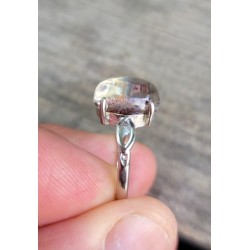 Bague en Lodolite - Quartz jardin