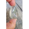 Pendentif goutte en Lodolite ou Quartz jardin