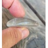 Pendentif goutte en Lodolite ou Quartz jardin
