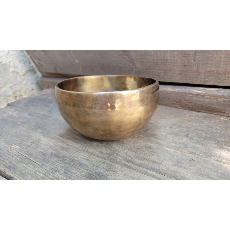 Bol chantant Tibétain 7 métaux 835grs