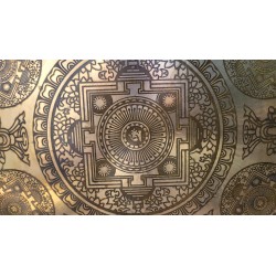 Gong Tibétain 7 métaux 2265grs 46.2cm