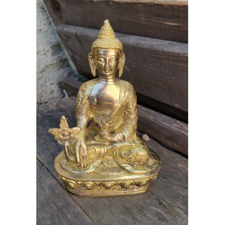 Statue de Bouddha  Médecine 17cm