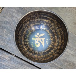 Bol chantant Tibétain 7 métaux 595grs