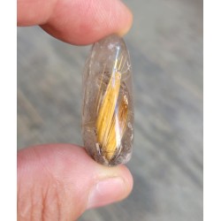 Galet Quartz rutile doré 28grs