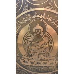 Gong Tibétain 7 métaux  4270grs 57.2cm