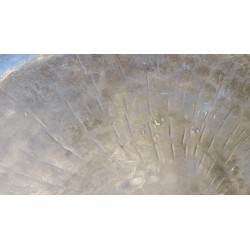 Gong Antique Indien 7 métaux 36.2cm 1025grs