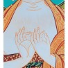 Thangka tibétain Bouddha Vairocana 126x68cm Tangka
