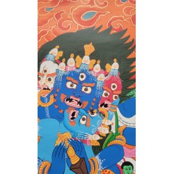Thangka Bouddha Vajrakilaya  Tangka 132x75cm