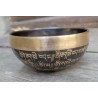 Bol chantant Tibétain 7 métaux 298grs