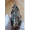Pointe en Lodolite ou Quartz Jardin (Garden) 53mm 42grs