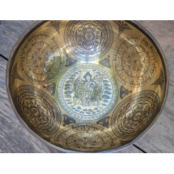 Bol chantant Tibétain 7 métaux 2230grs