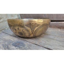 Bol chantant Tibétain 7 métaux 2230grs