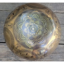 Bol chantant Tibétain 7 métaux 2230grs