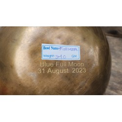 Bol Tibétain 7 métaux 940grs Full Moon